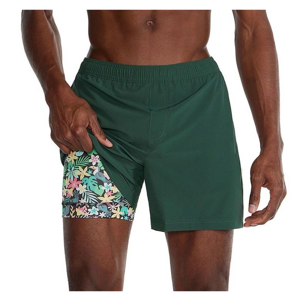 Men’s Chubbies The Greeneries Swim Trunks Shorts Lounger XXL
